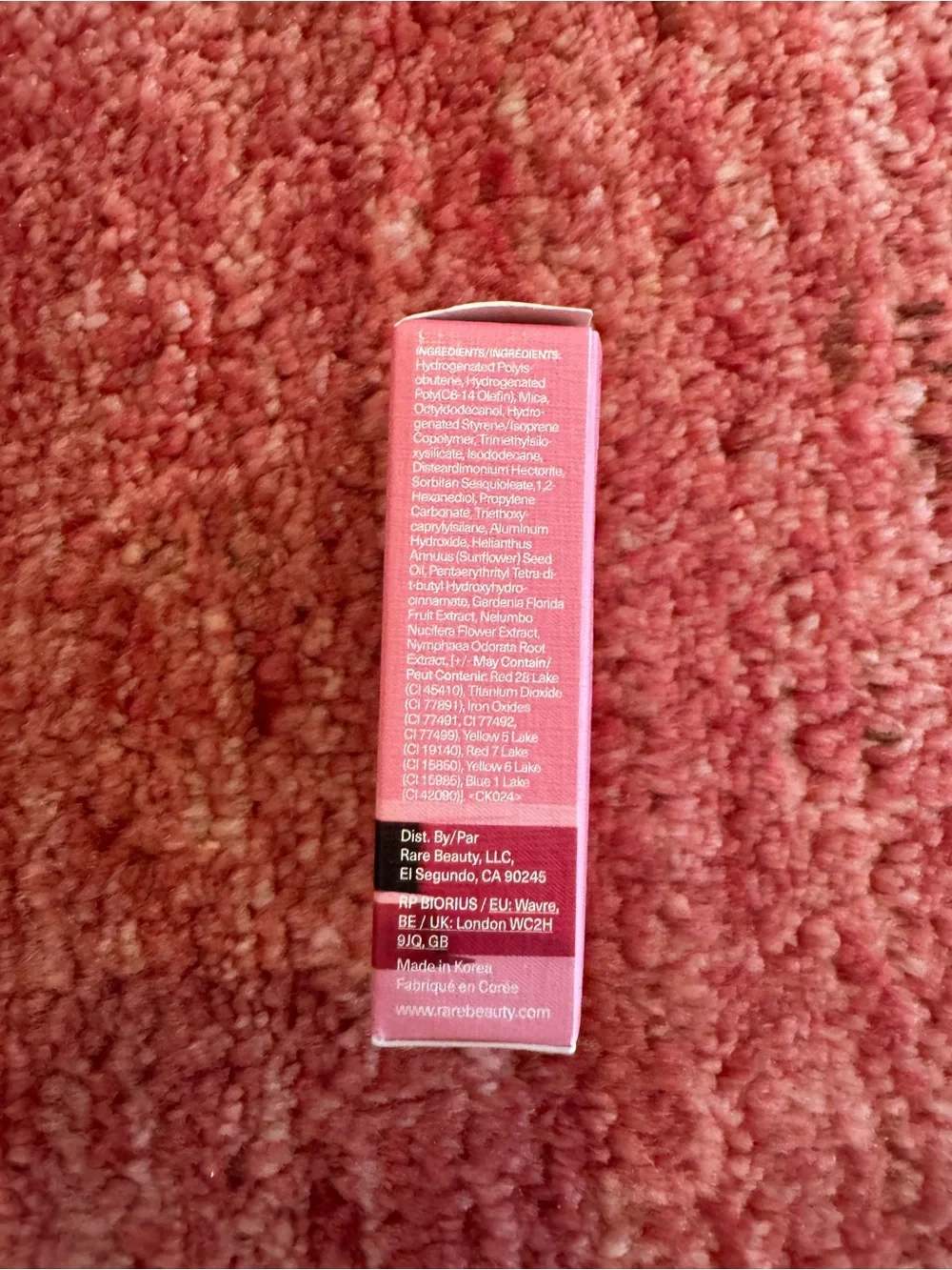 Rare Beauty Soft Pinch Liquid Blush — Pink (Happy) mini 0.11oz/3.2mL